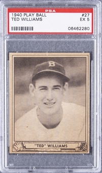 1940 Play Ball #2 Ted Williams – PSA EX 5